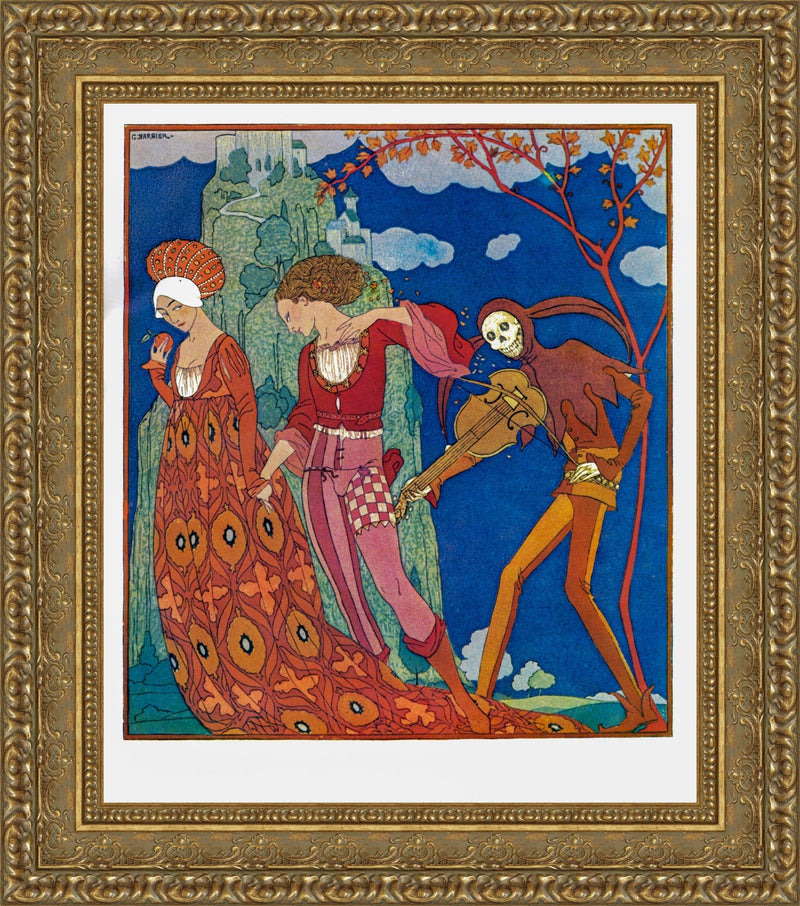 Love Desire And Death - George Barbier