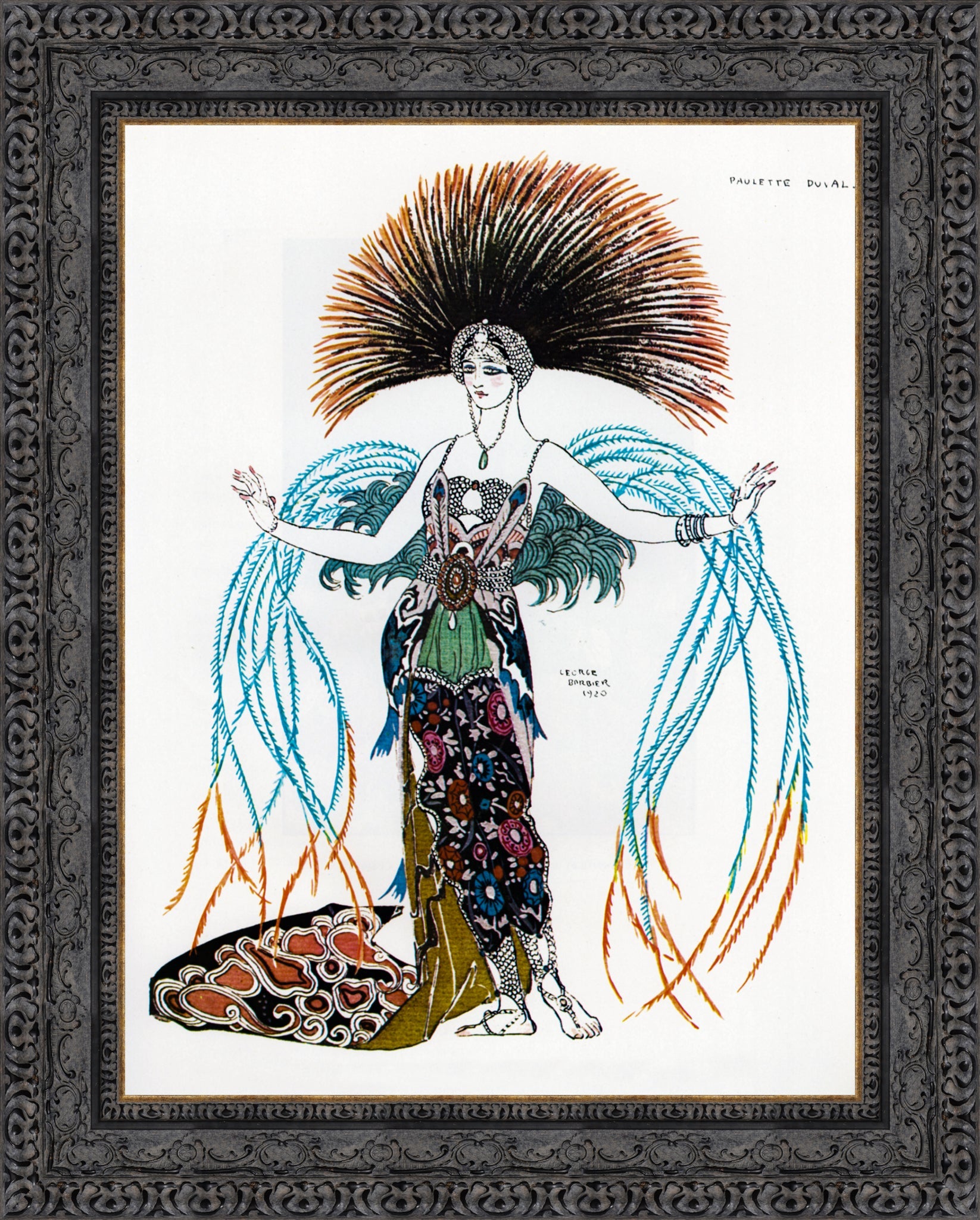 Magic Bird Costume For Paulette Duval For The Persian Carpet