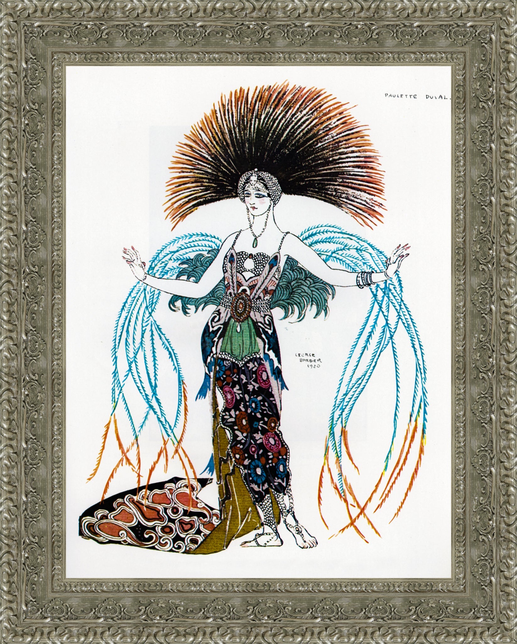 Magic Bird Costume For Paulette Duval For The Persian Carpet