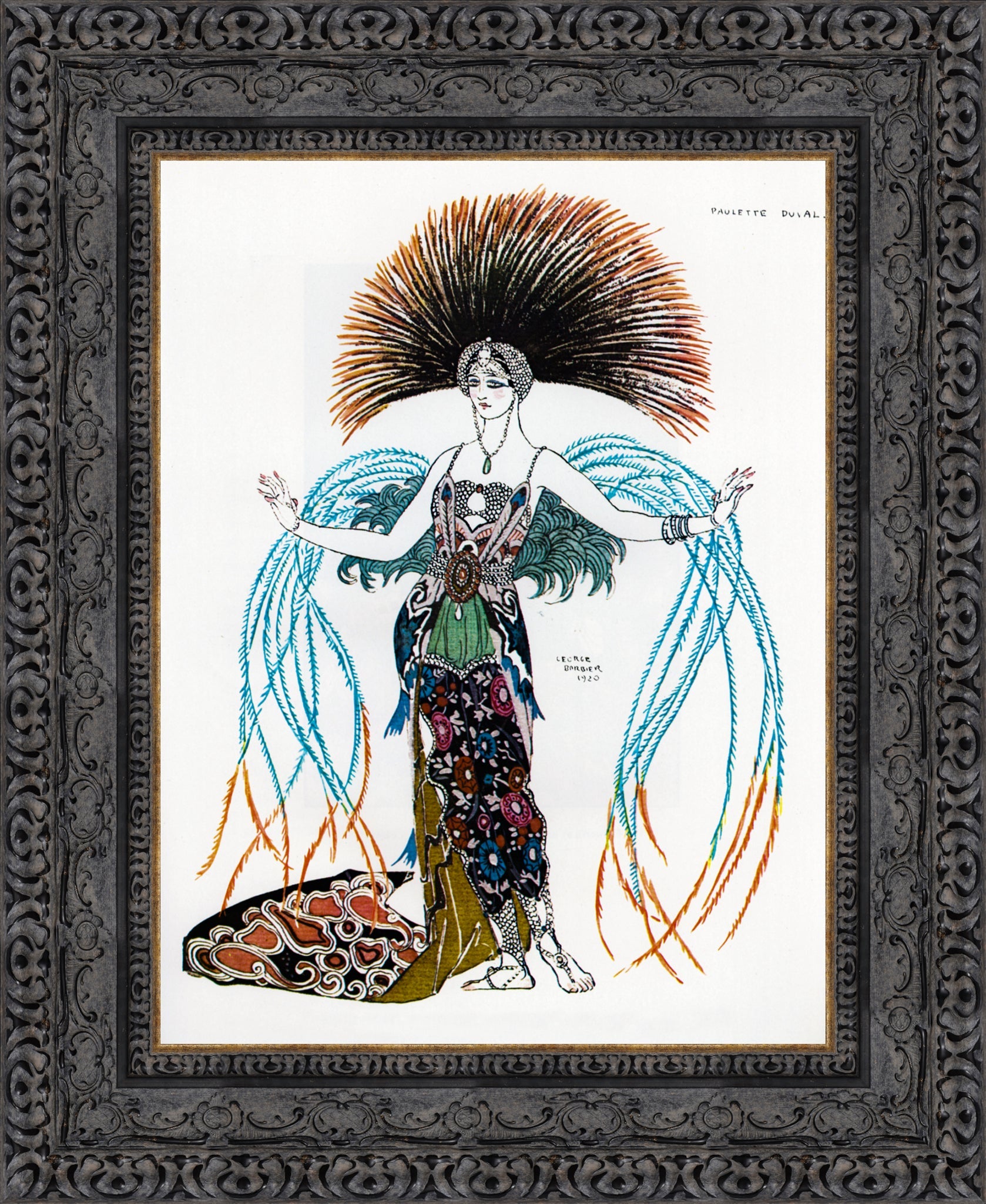 Magic Bird Costume For Paulette Duval For The Persian Carpet