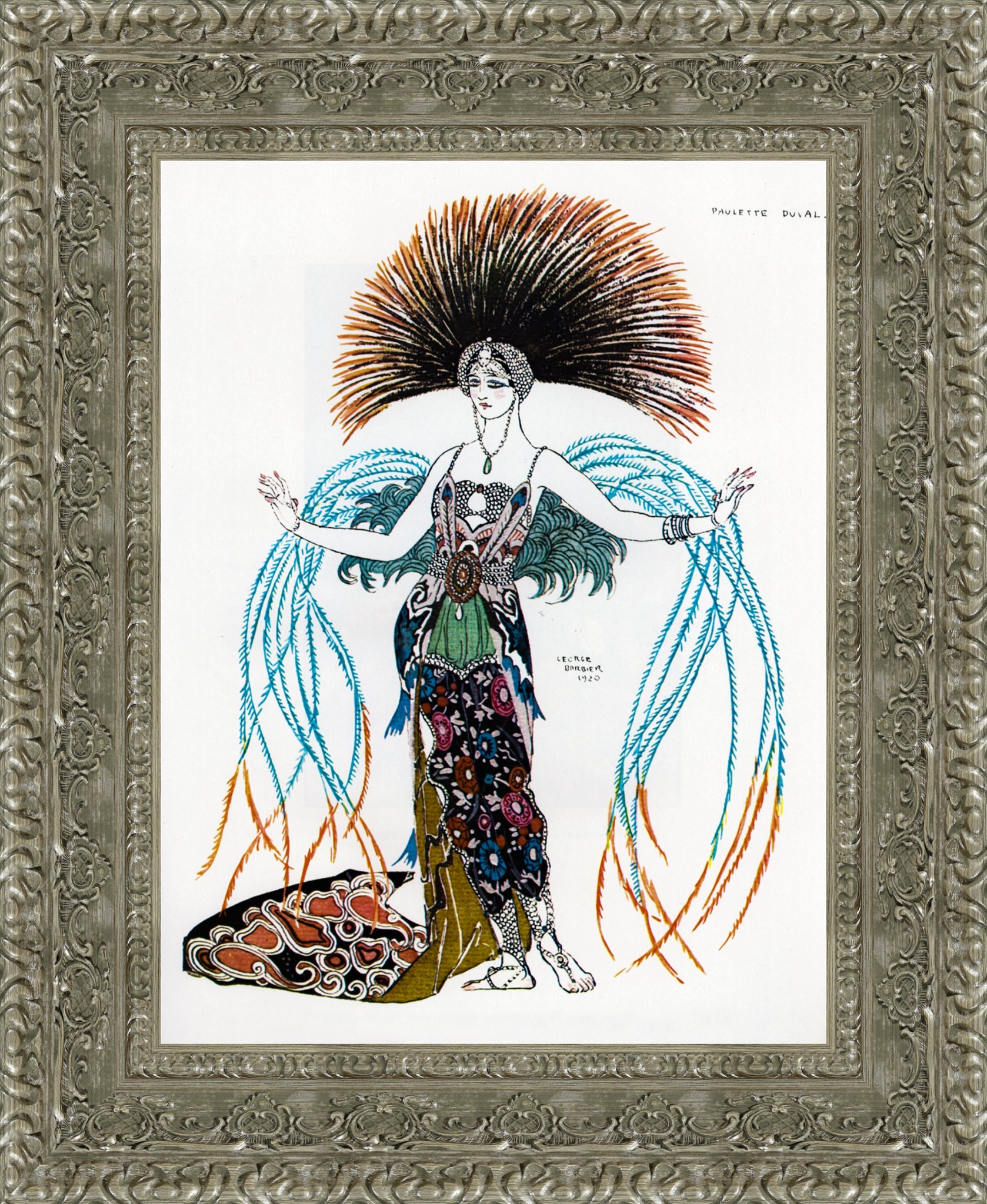 Magic Bird Costume For Paulette Duval For The Persian Carpet