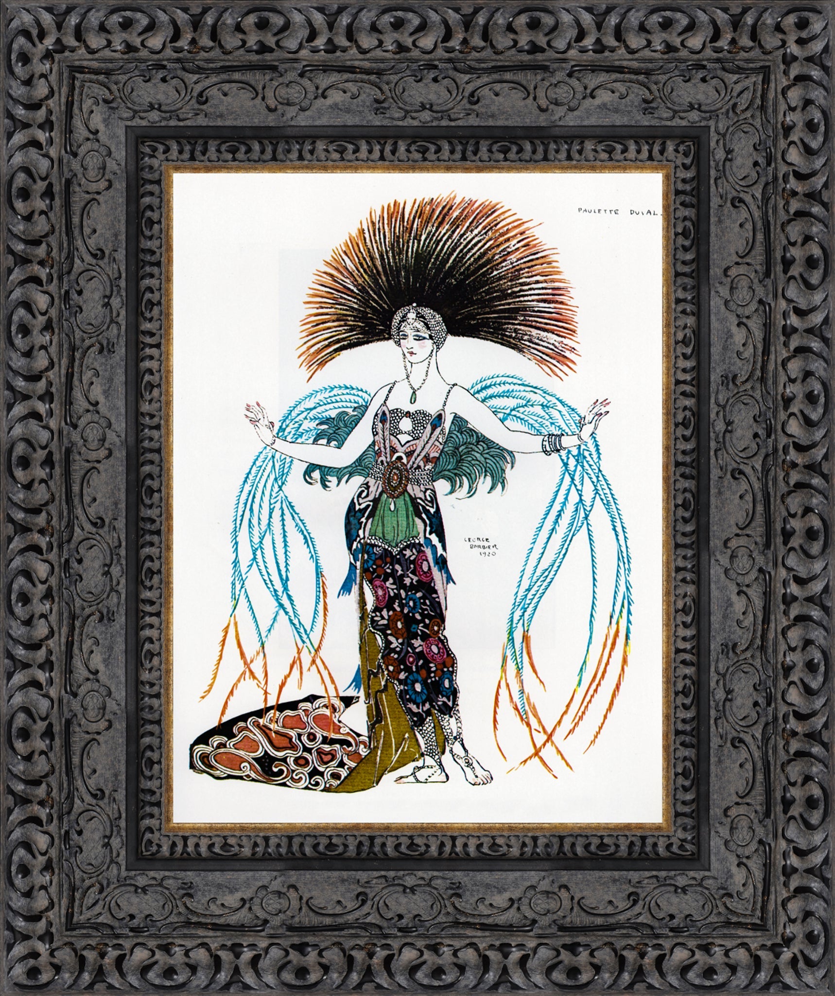 Magic Bird Costume For Paulette Duval For The Persian Carpet