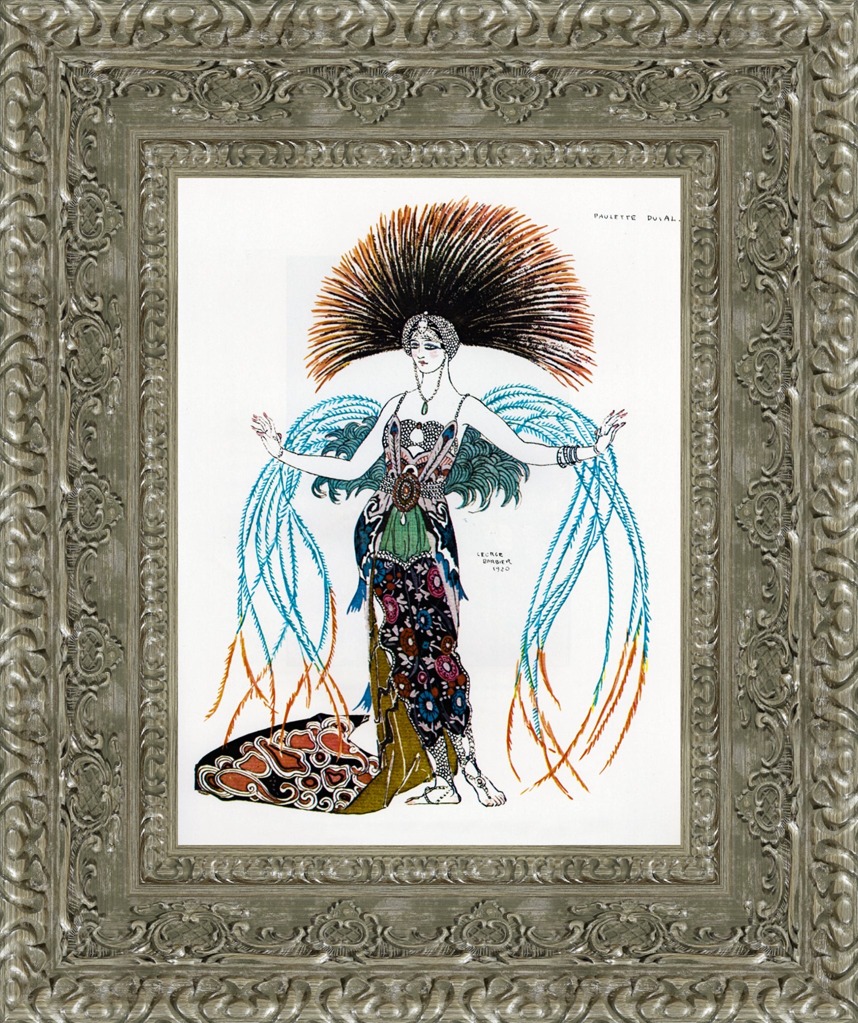 Magic Bird Costume For Paulette Duval For The Persian Carpet