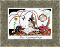 Silver frame