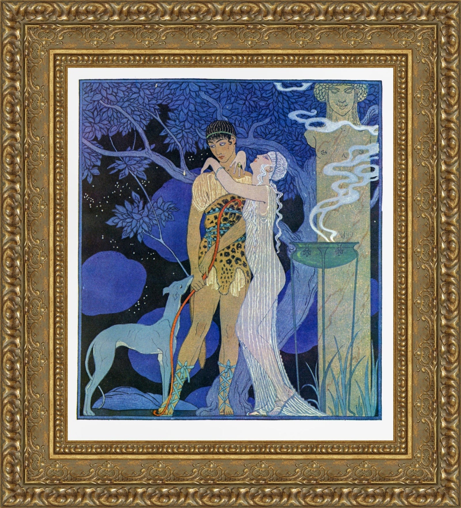 Phaedra and Hippolytus – George Barbier, 1914