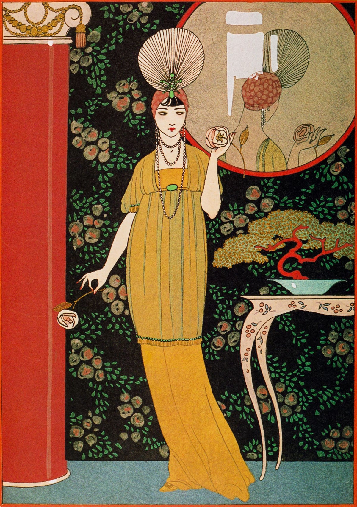 Scheherezade - George Barbier, framed