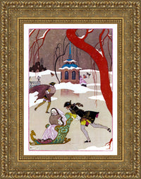 Gold frame