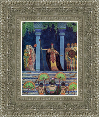 Silver frame