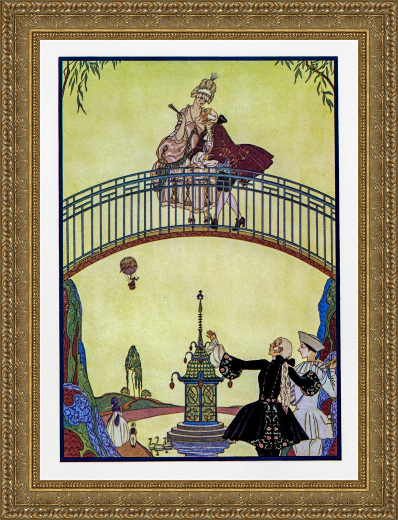 Walking (La Promenade) – George Barbier, 1924