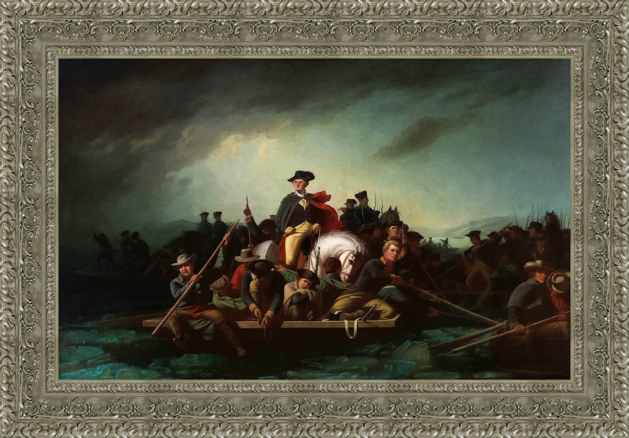 Washington Crossing The Delaware – George Caleb Bingham, 1856 - 1871 - Canvas Classics