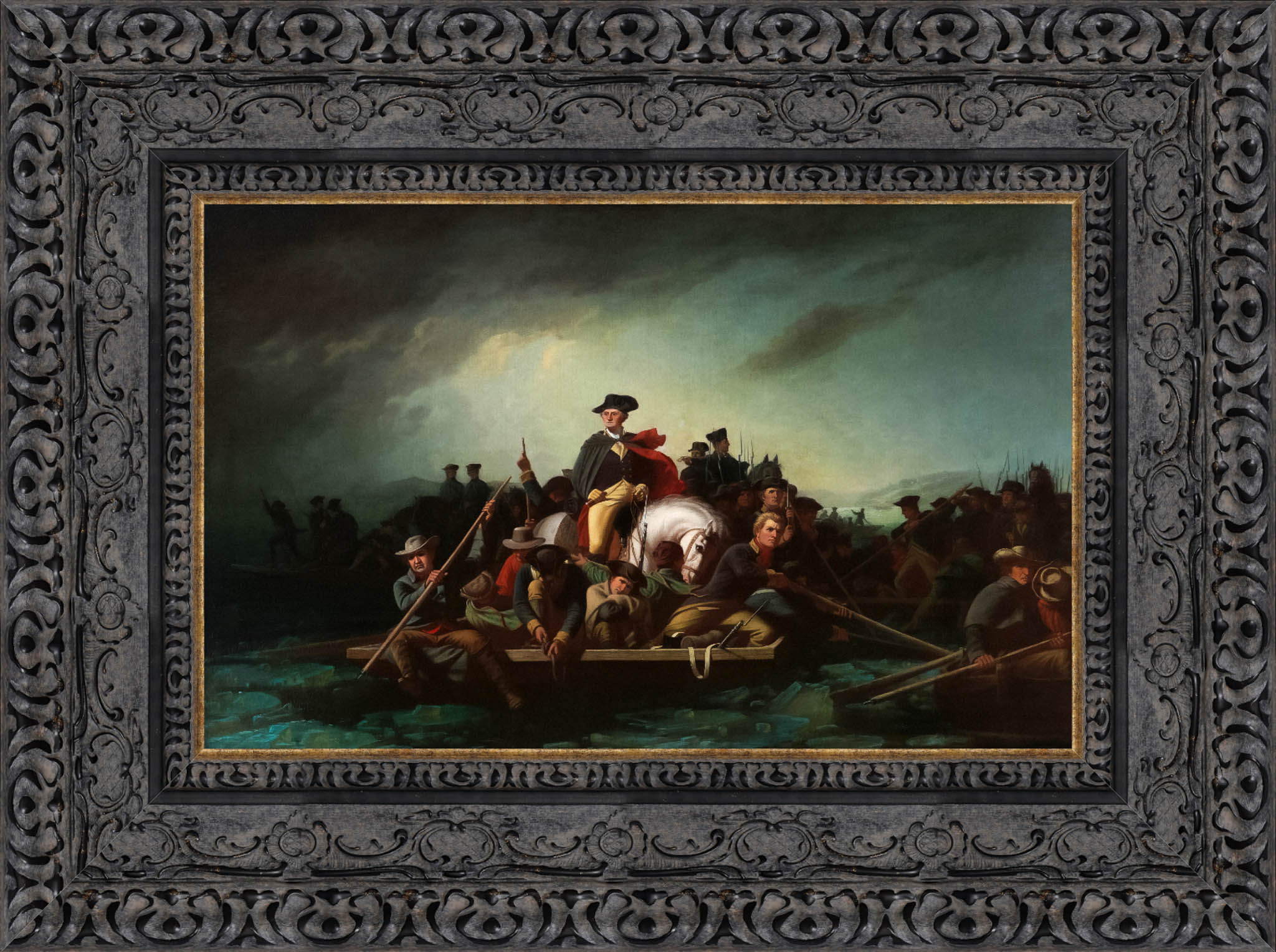 Washington Crossing The Delaware – George Caleb Bingham, 1856 - 1871 - Canvas Classics