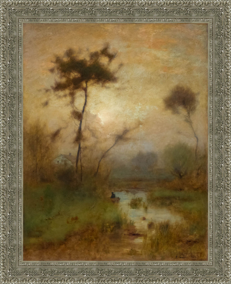 A Silver Morning – George Inness, 1892
