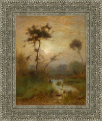 Silver frame