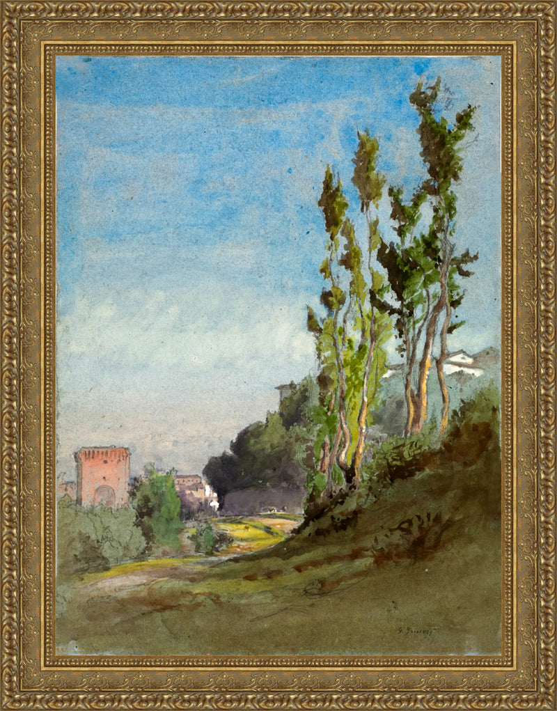 Albano Italy – George Inness, c. 1873-1874