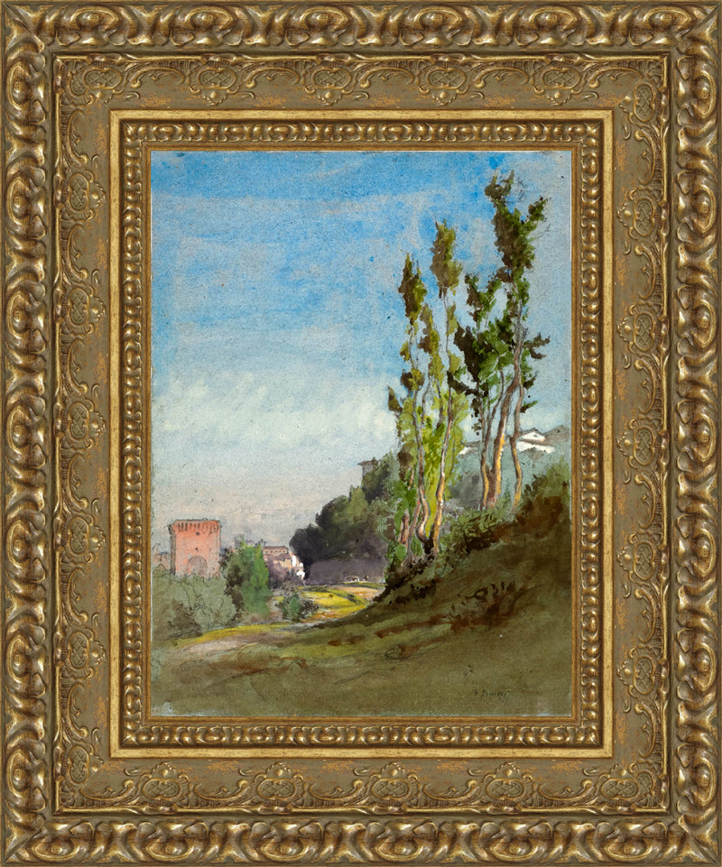 Albano Italy – George Inness, c. 1873-1874