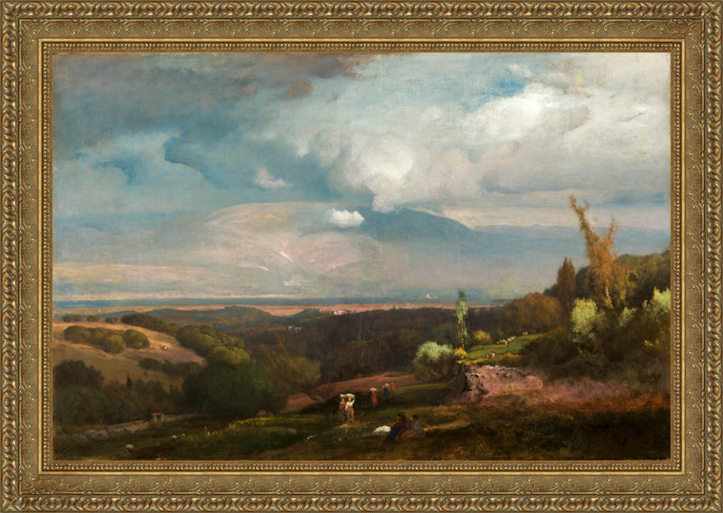 Approaching Storm From The Alban Hills – George Inness, 1873
