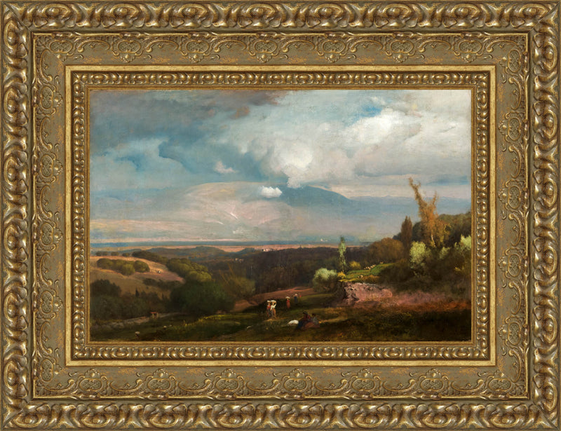 Approaching Storm From The Alban Hills – George Inness, 1873