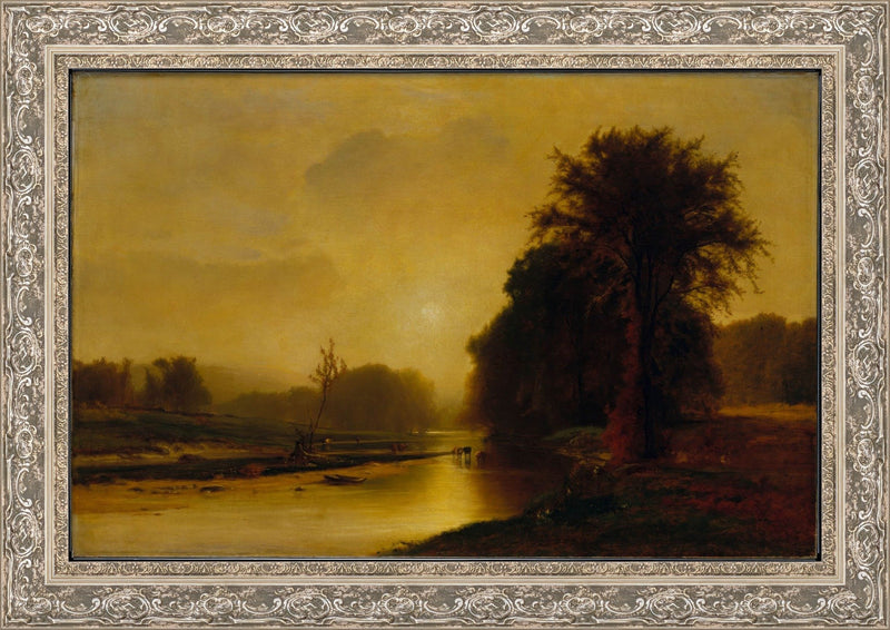 Autumn Meadows – George Inness, 1876