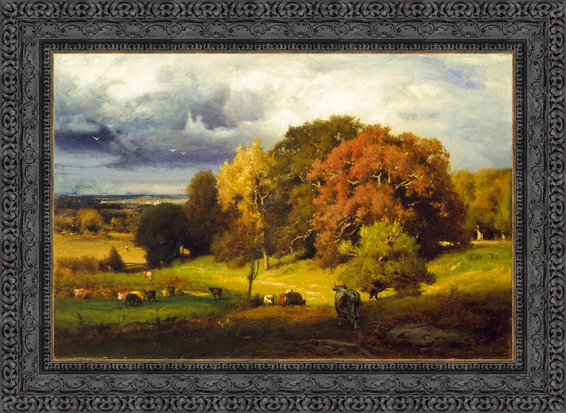 Autumn Oaks – George Inness, 1878