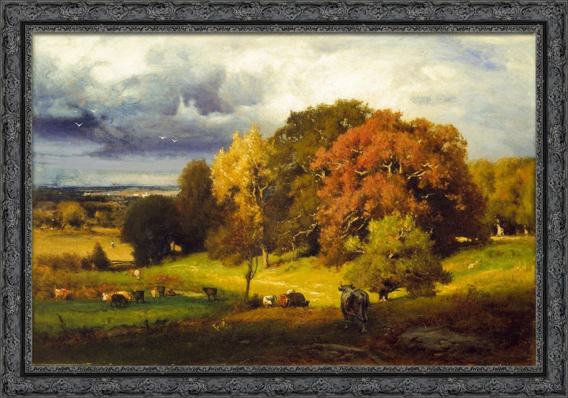 Autumn Oaks – George Inness, 1878