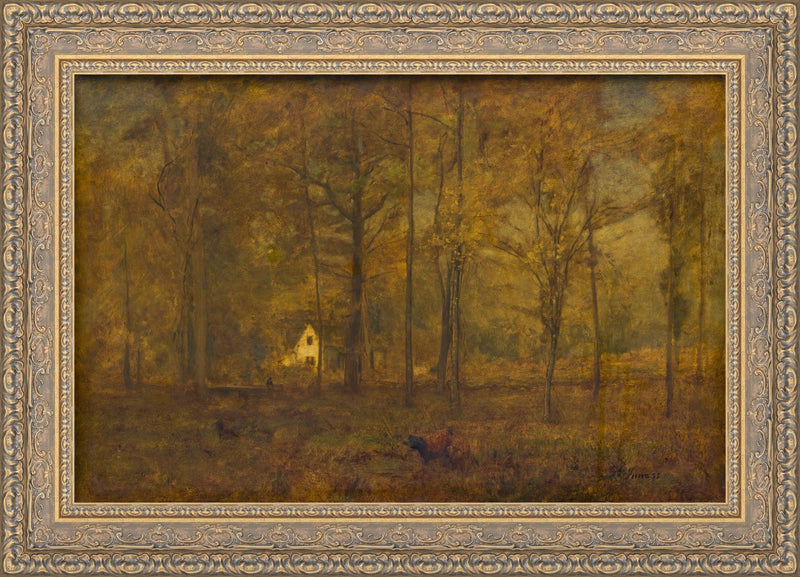 Autumn Woods – George Inness, c. 1886