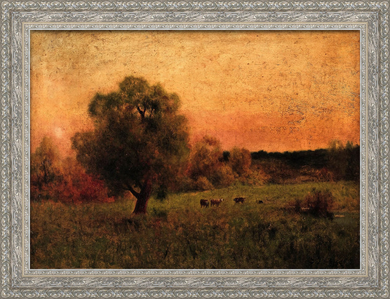Cows in a Field – George Inness, c. 1880