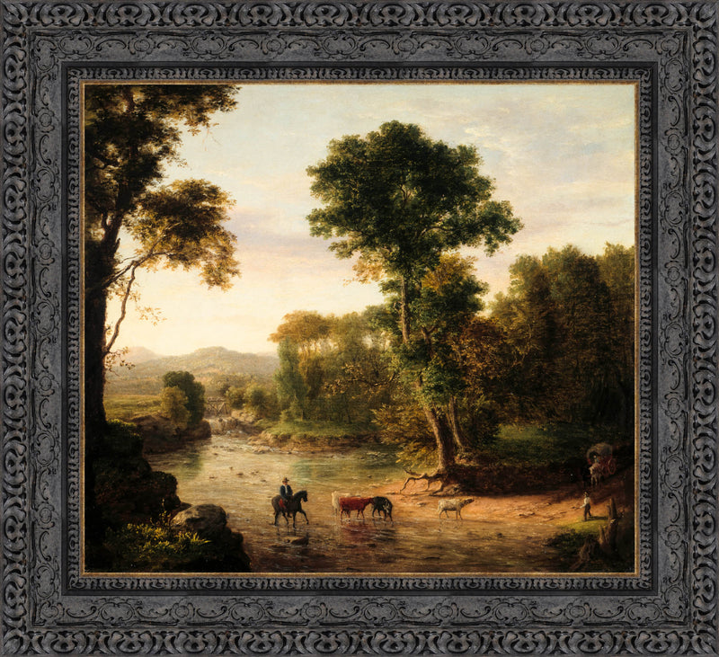Crossing The Ford – George Inness, c. 1868