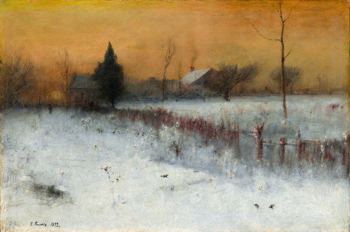 Home at Montclair – George Inness, 1892, framed