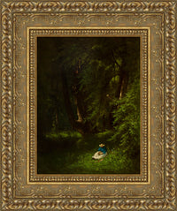 Gold frame