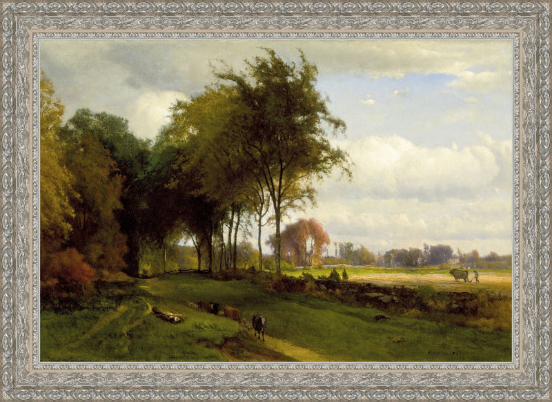 Landscape With Cattle – George Inness, 1877