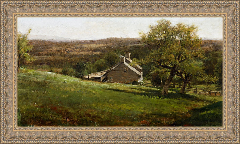 Landscape With Farmhouse - George Inness, 1872