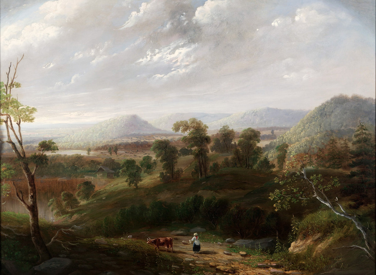 Storm Clouds over the Berkshires – George Inness, 1876, framed