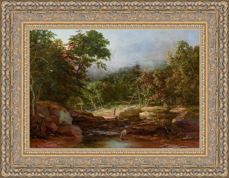 Stream in the Mountains – George Inness, 1867
