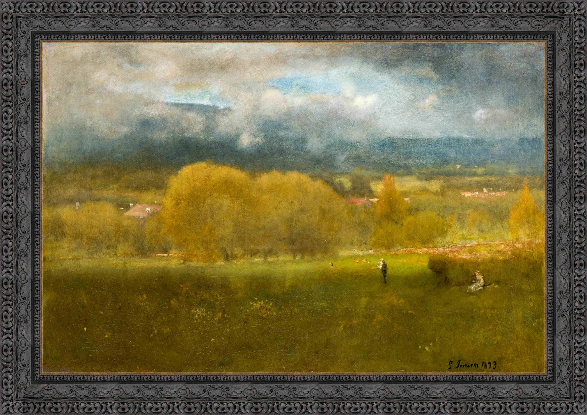 Sunlit Valley – George Inness, 1879 - Canvas Classics