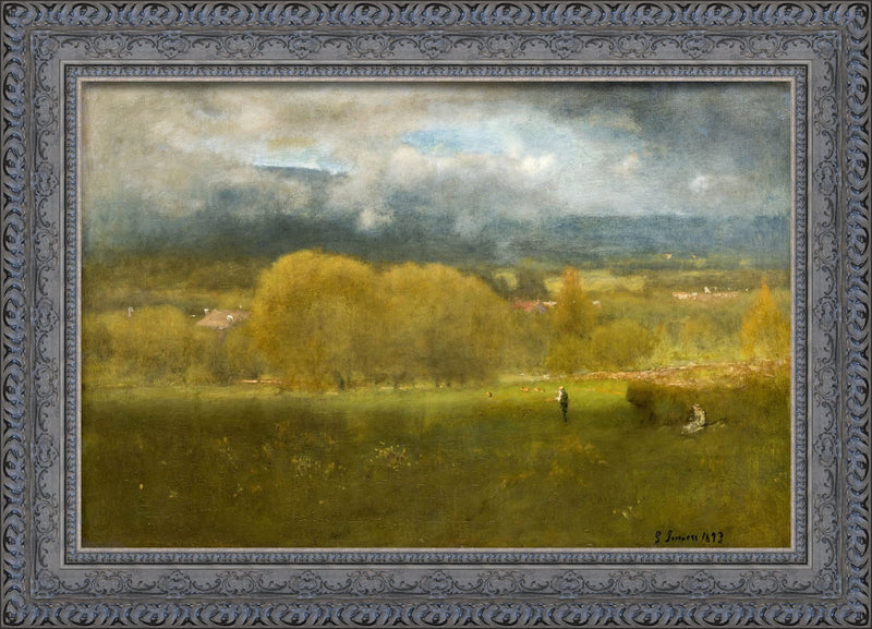 Sunlit Valley – George Inness, 1879