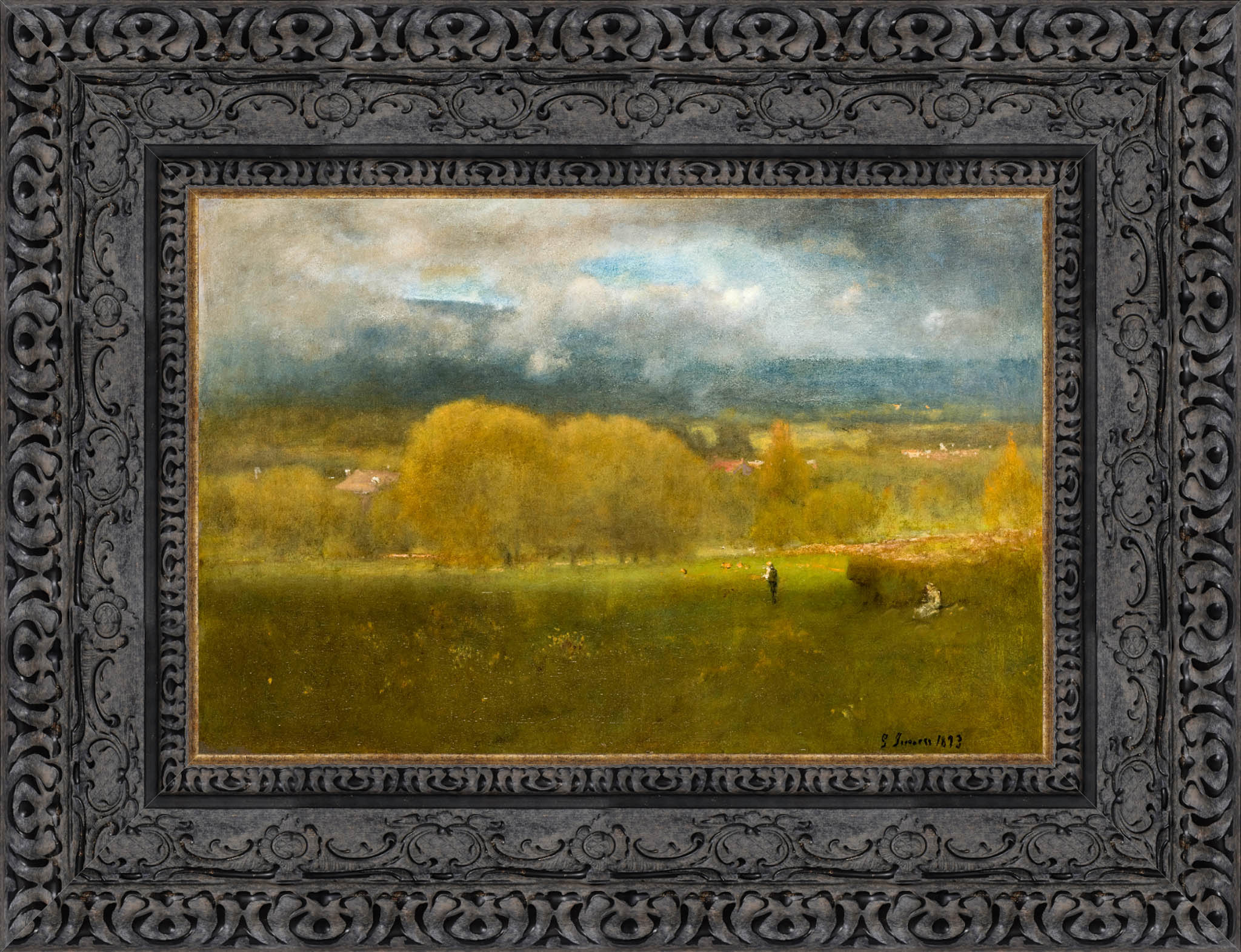 Sunlit Valley – George Inness, 1879 - Canvas Classics