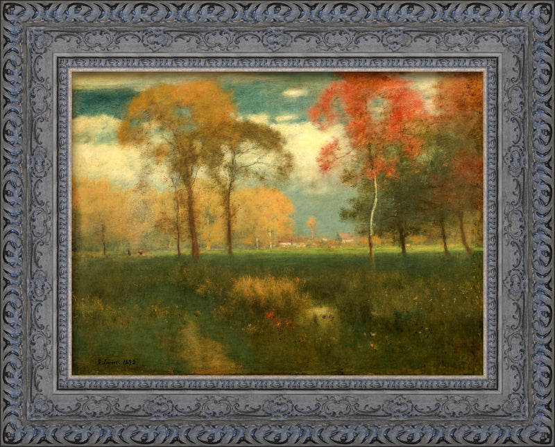 Sunny Autumn Day – George Inness, c. 1892