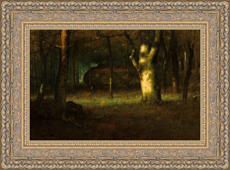 Sunset in the Woods – George Inness, 1891