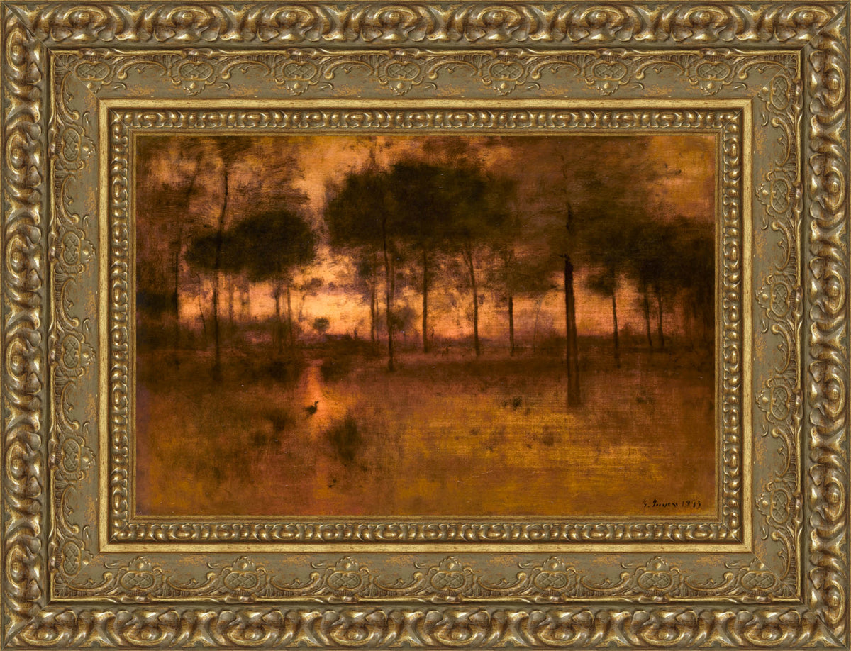 The Home of the Heron – George Inness, 1893