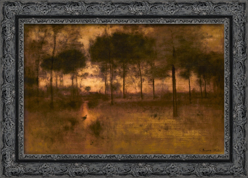 The Home of the Heron – George Inness, 1893