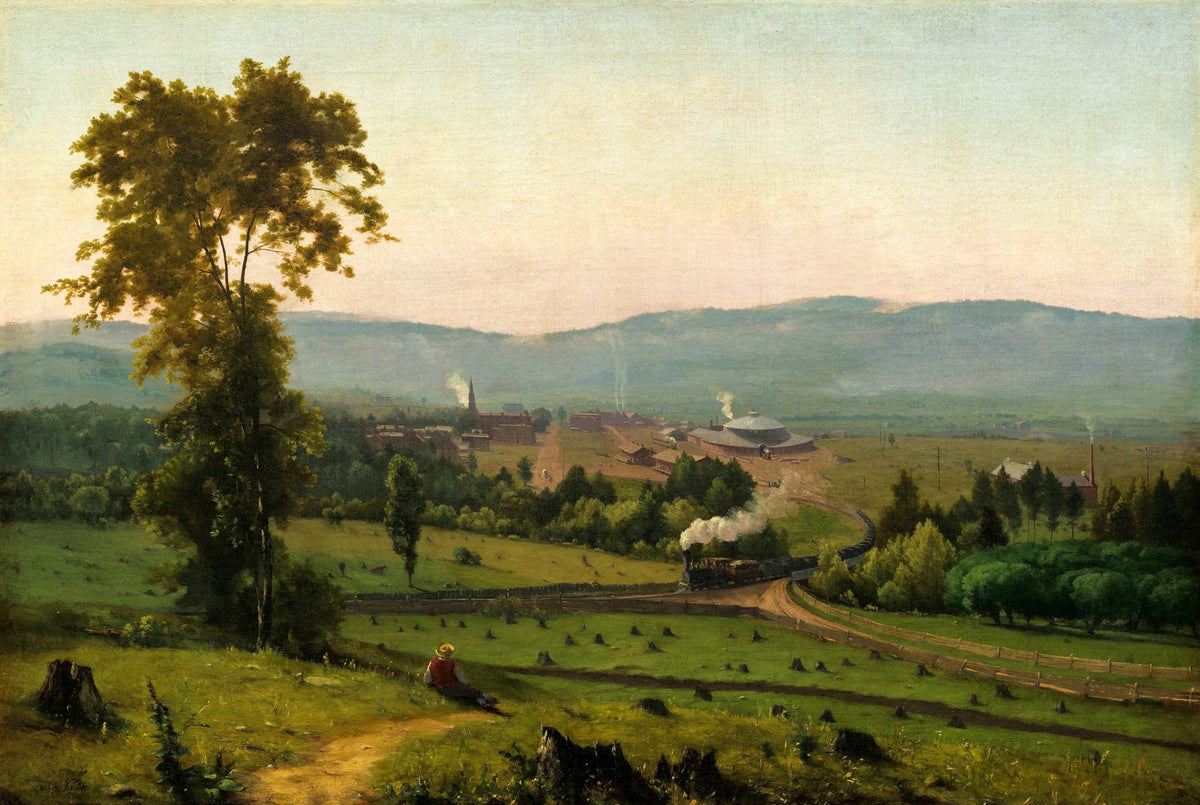 The Lackawanna Valley – George Inness, 1855, framed