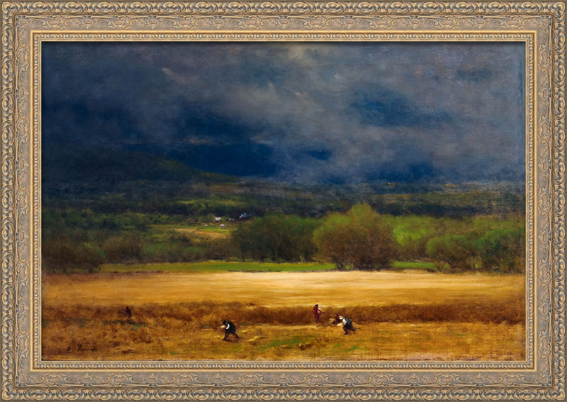 The Wheat Field – George Inness, 1875