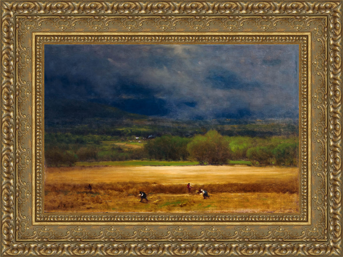 The Wheat Field – George Inness, 1875