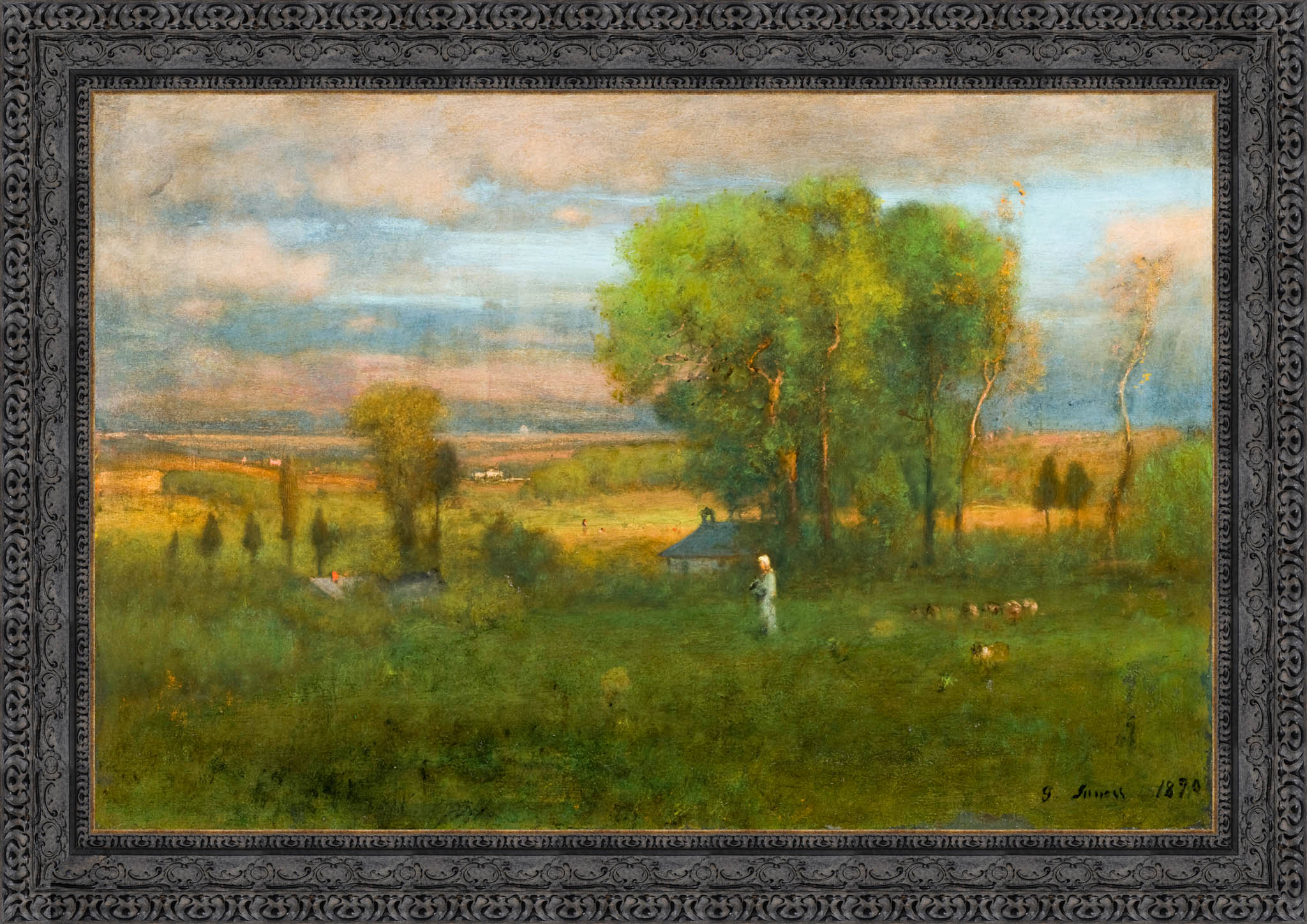 Twilight In Italy – George Inness, 1870 - Canvas Classics