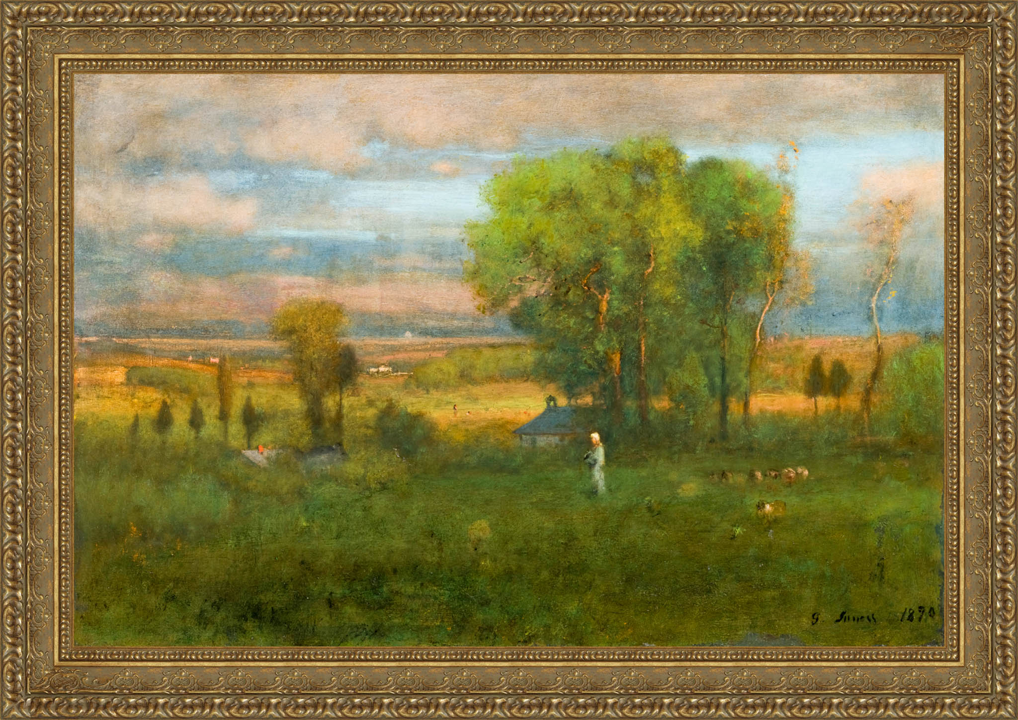 Twilight In Italy – George Inness, 1870 - Canvas Classics
