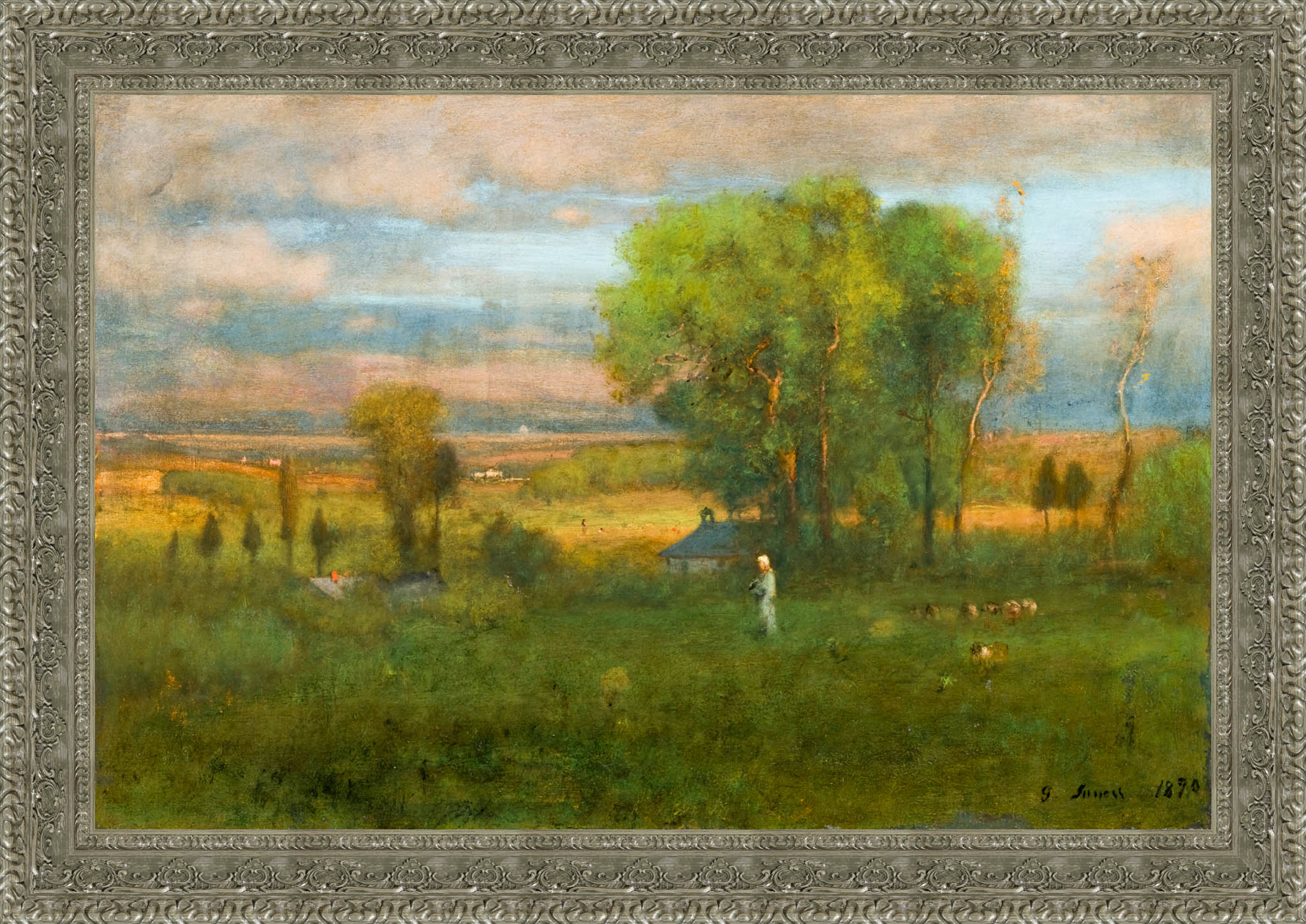Twilight In Italy – George Inness, 1870 - Canvas Classics
