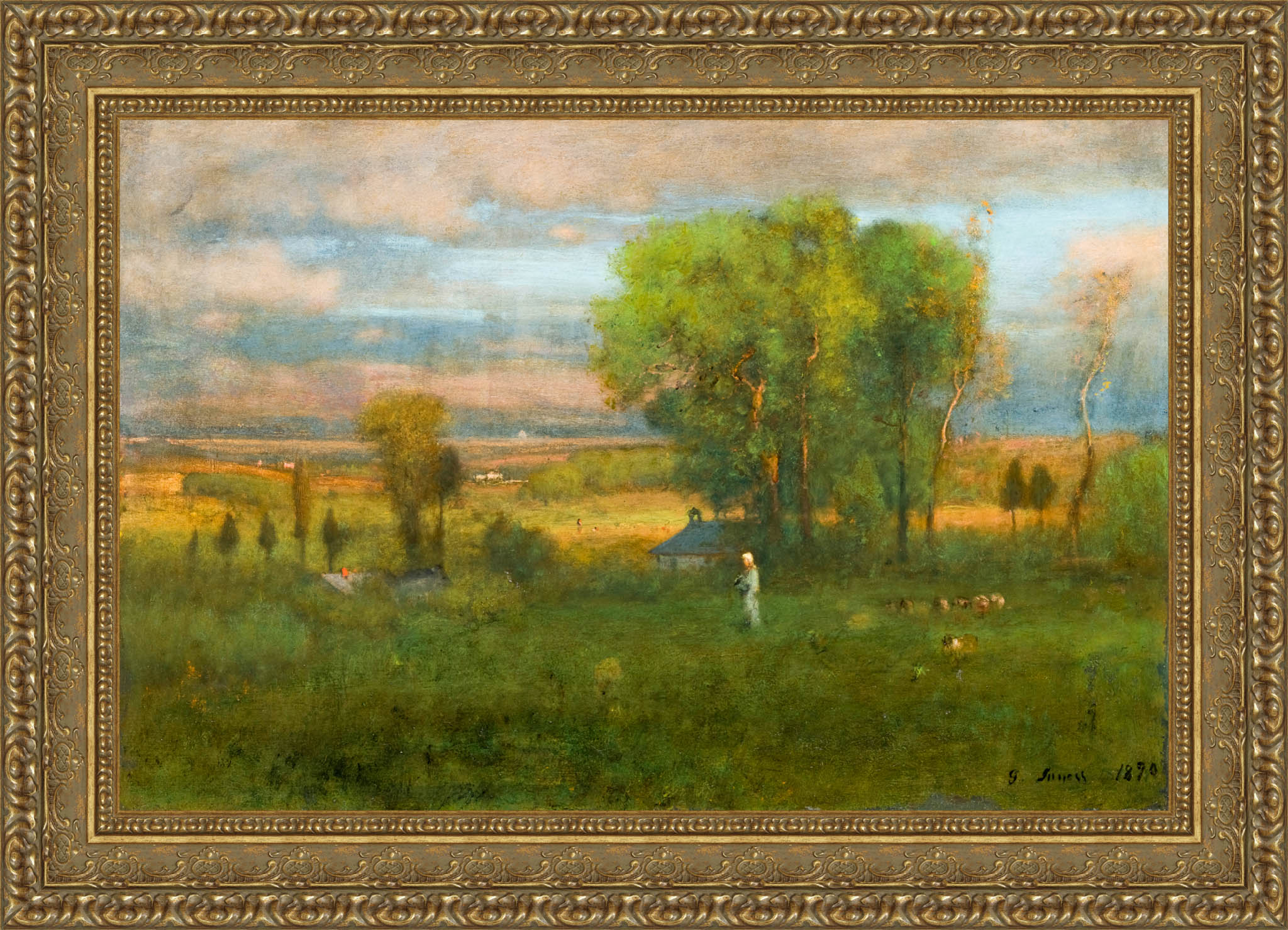 Twilight In Italy – George Inness, 1870 - Canvas Classics
