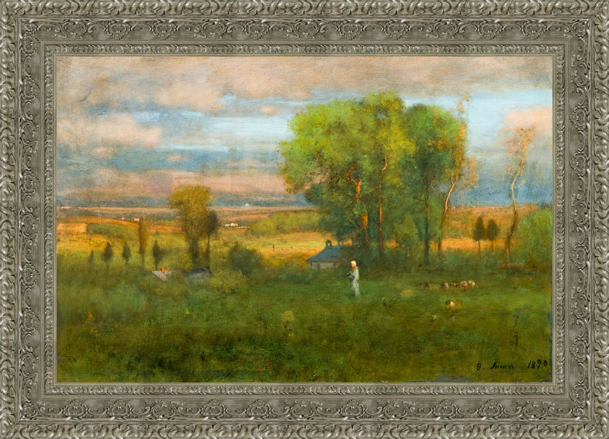 Twilight In Italy – George Inness, 1870 - Canvas Classics