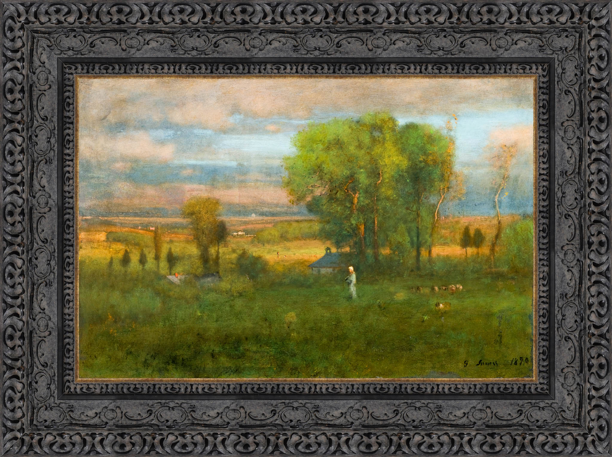 Twilight In Italy – George Inness, 1870 - Canvas Classics