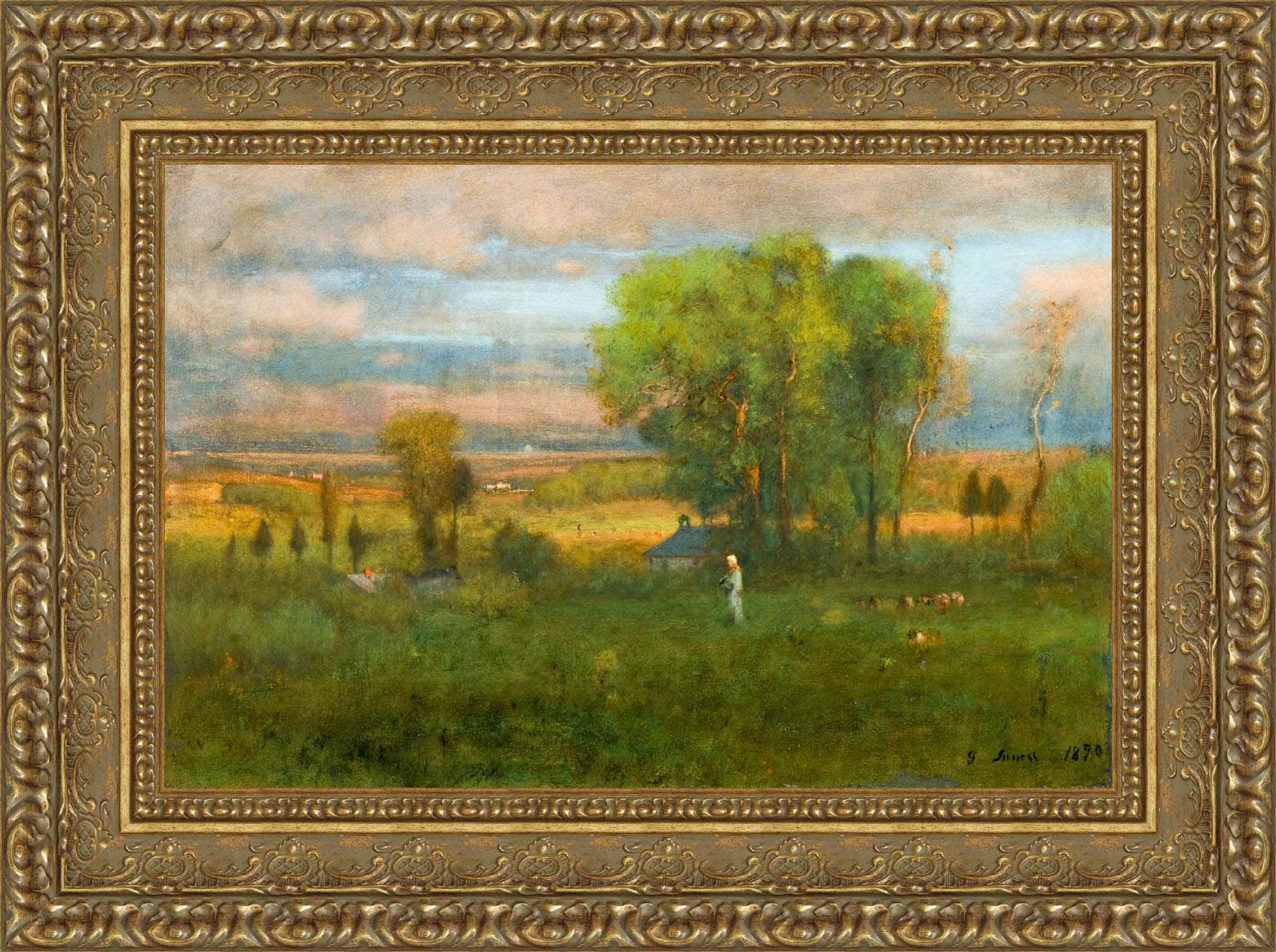 Twilight In Italy – George Inness, 1870 - Canvas Classics